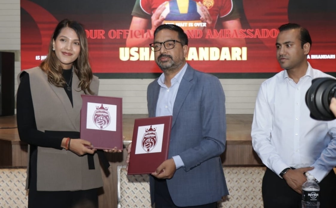अन्नपूर्ण स्पाइकर किङ्सको ब्रान्ड एम्बासडरमा उषा भण्डारी